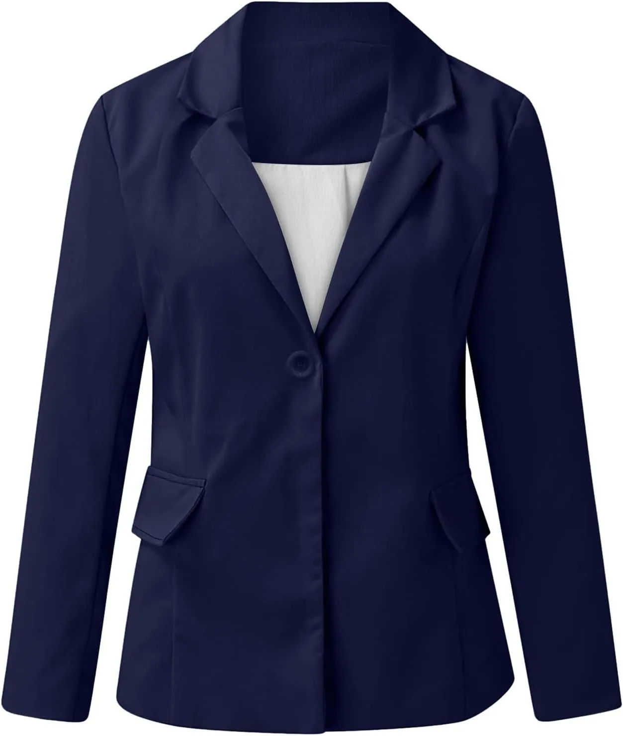 2024 Blazers for Women Fall Fashion Business Casual Outfits Long Sleeve Women's Blazers & Suit Jackets with Pockets