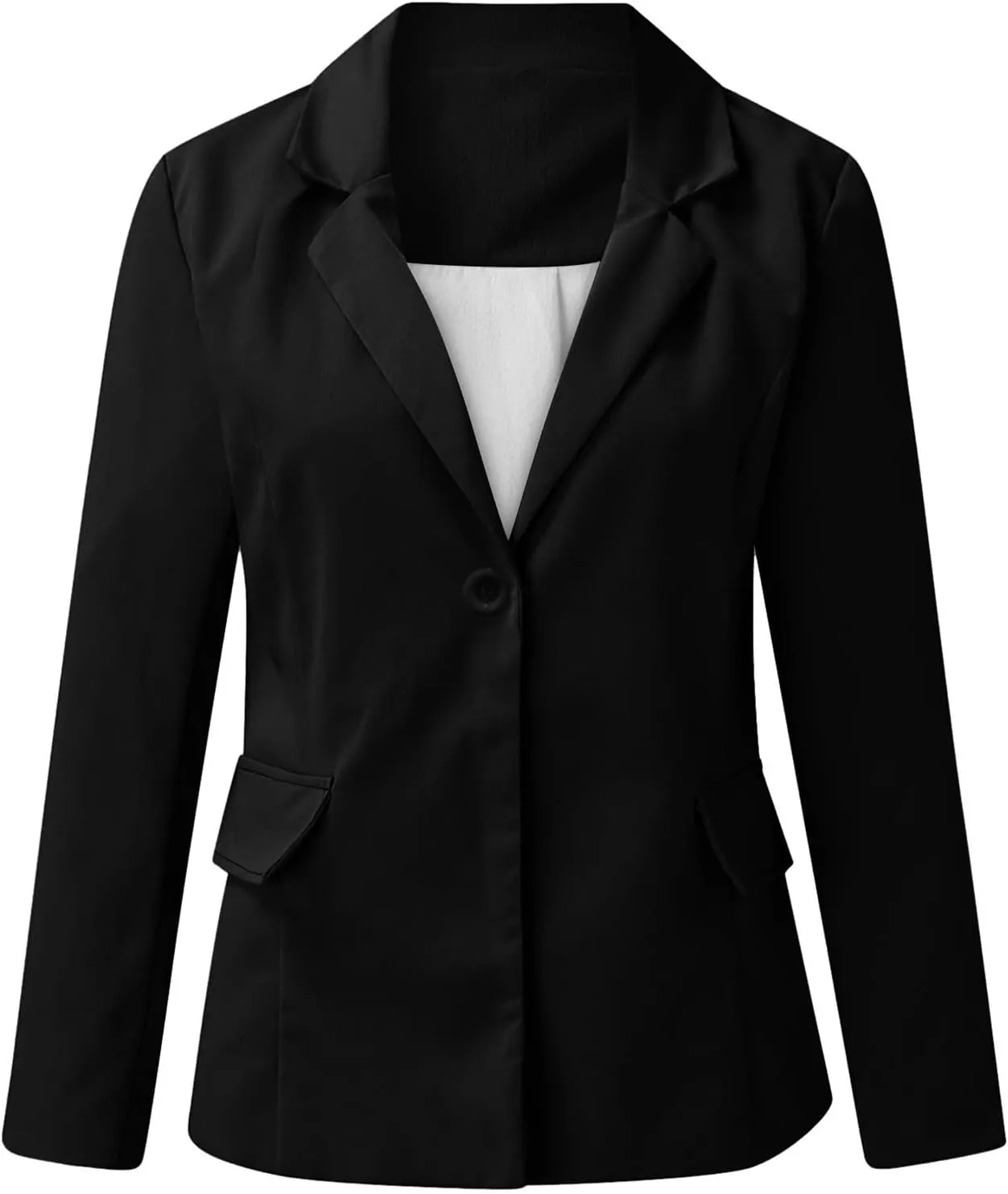 2024 Blazers for Women Fall Fashion Business Casual Outfits Long Sleeve Women's Blazers & Suit Jackets with Pockets