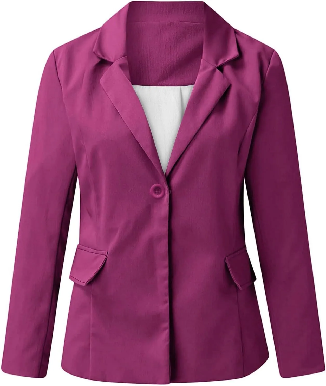 2024 Blazers for Women Fall Fashion Business Casual Outfits Long Sleeve Women's Blazers & Suit Jackets with Pockets