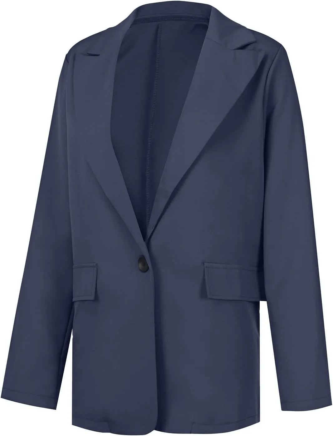 2025 Hot Blazer Suit Jacekt for Women Casual Open Front Notched V-Neck Semi-Formal Blazers Office Outwear