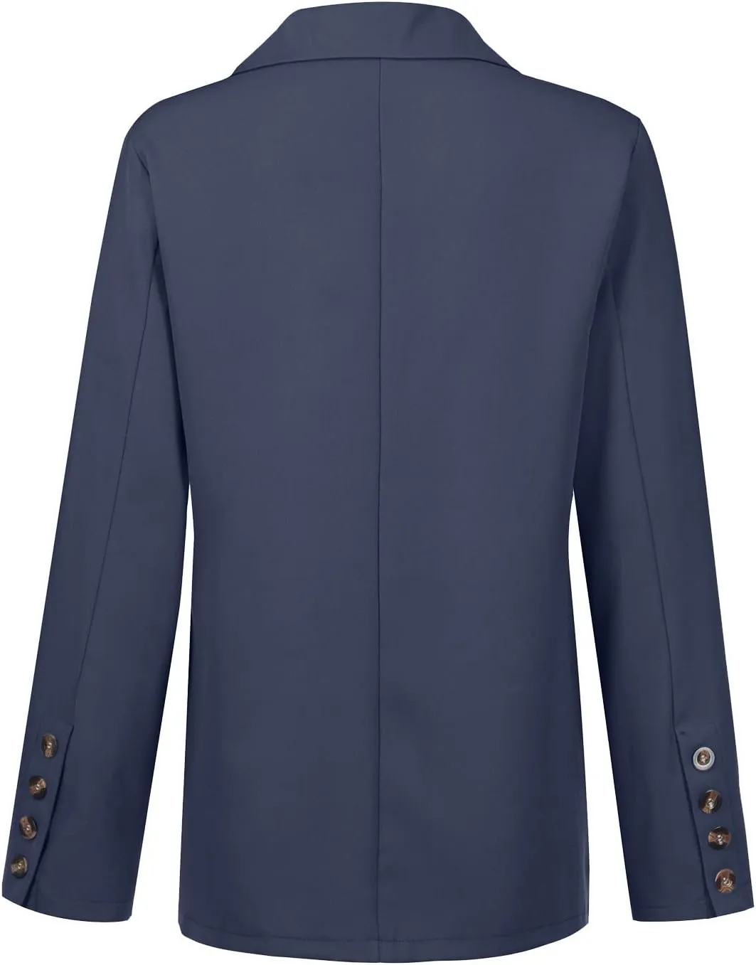 2025 Hot Blazer Suit Jacekt for Women Casual Open Front Notched V-Neck Semi-Formal Blazers Office Outwear
