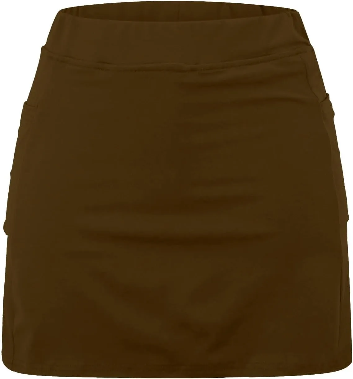aihihe Golf Skirts for Women Tummy Control Long Womens Biker Shorts with Pockets Running Shorts Men 5 inch