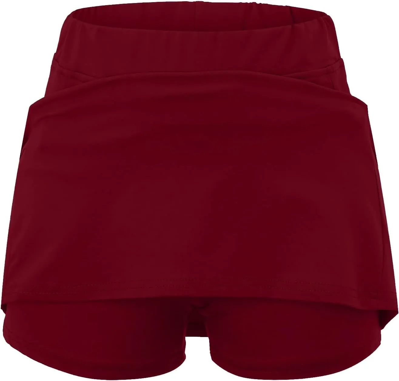 aihihe Golf Skirts for Women Tummy Control Long Womens Biker Shorts with Pockets Running Shorts Men 5 inch