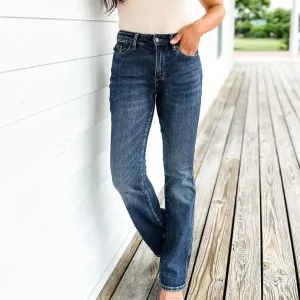 Anupeg Holy Grail Tummy Control Bootcut Jeans for Women - High Waisted Stretchy