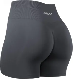 AUROLA Dream Collection Women Workout Shorts High Waist Gym Shorts, Scrunch Butt Seamless Athletic Shorts