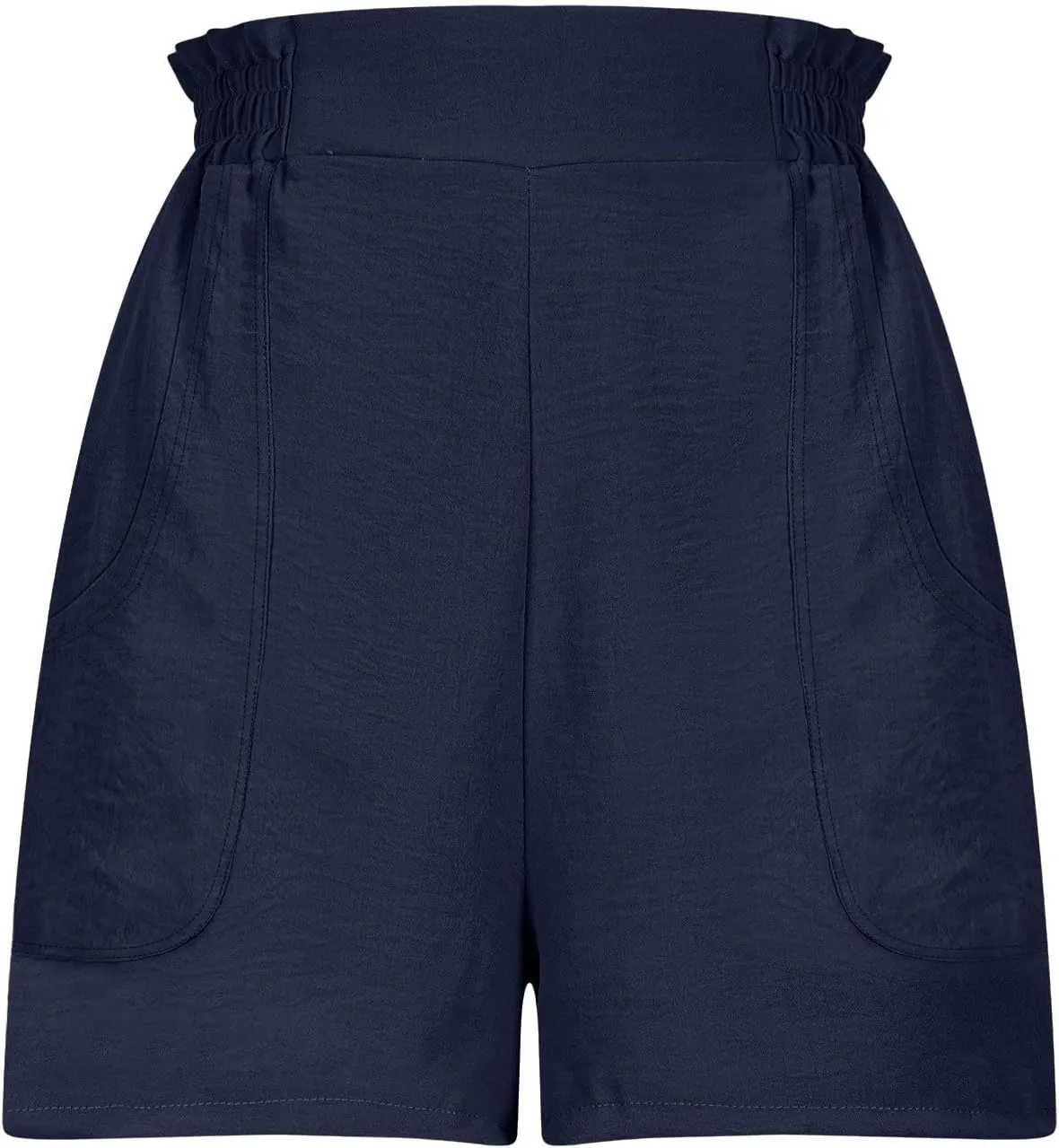 Bermuda Shorts for Women High Waist with Pockets Loungwear Athletic Shorts Summer Bottoms