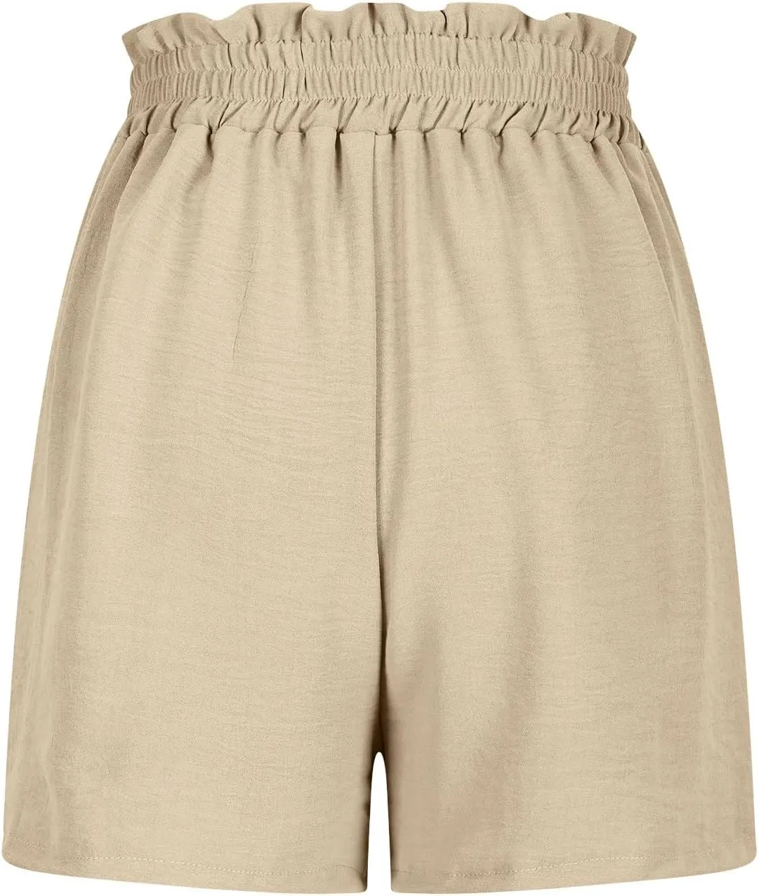 Bermuda Shorts for Women High Waist with Pockets Loungwear Athletic Shorts Summer Bottoms