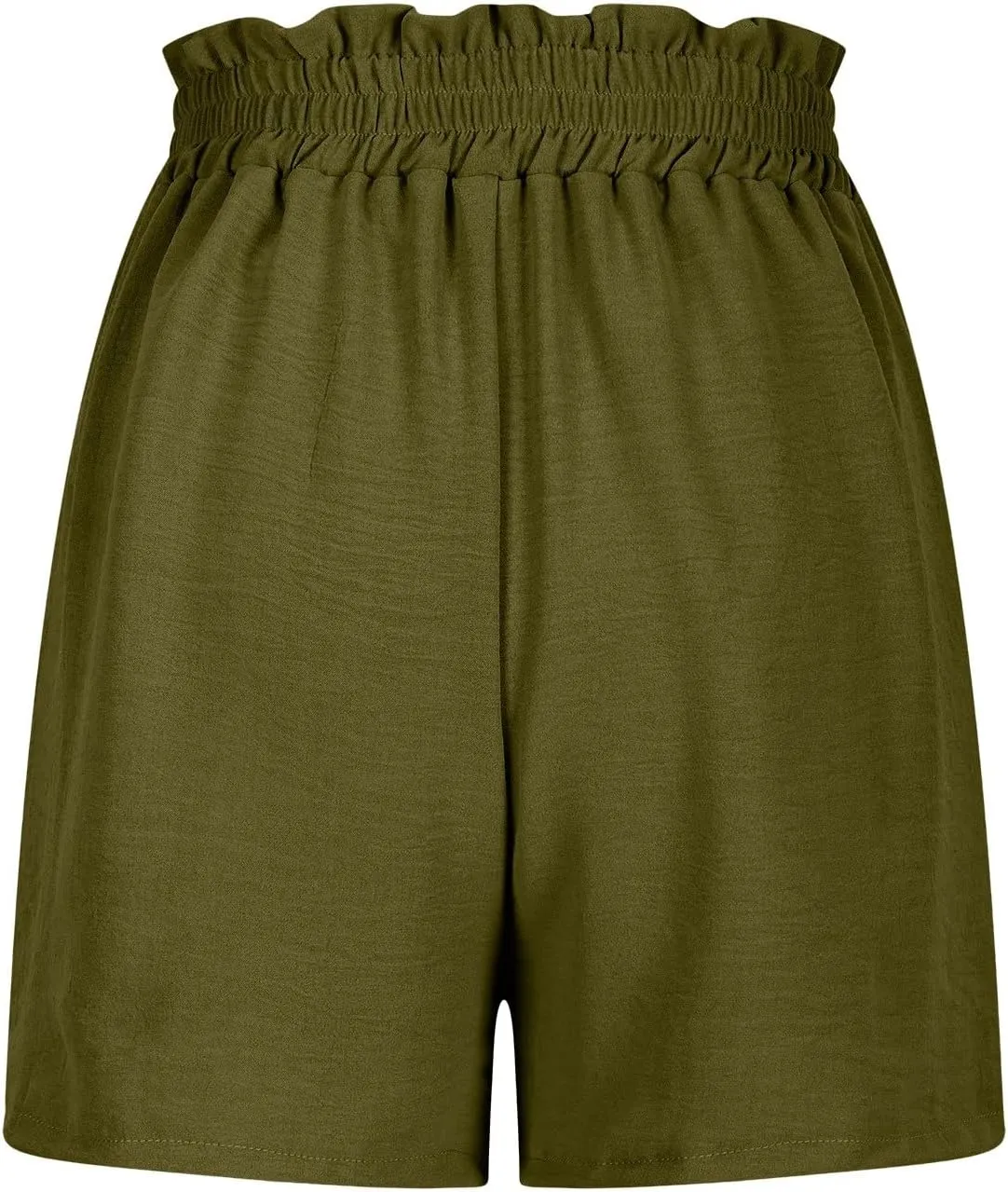 Bermuda Shorts for Women High Waist with Pockets Loungwear Athletic Shorts Summer Bottoms