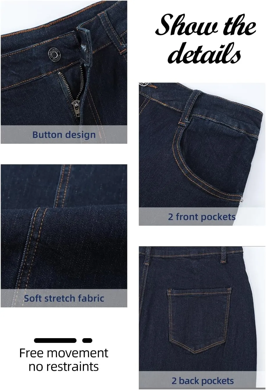 BISUAL Womens High Waisted Butt Lifting Jeans Distressed Stretch Skinny Sexy Colombian Jeans for Women
