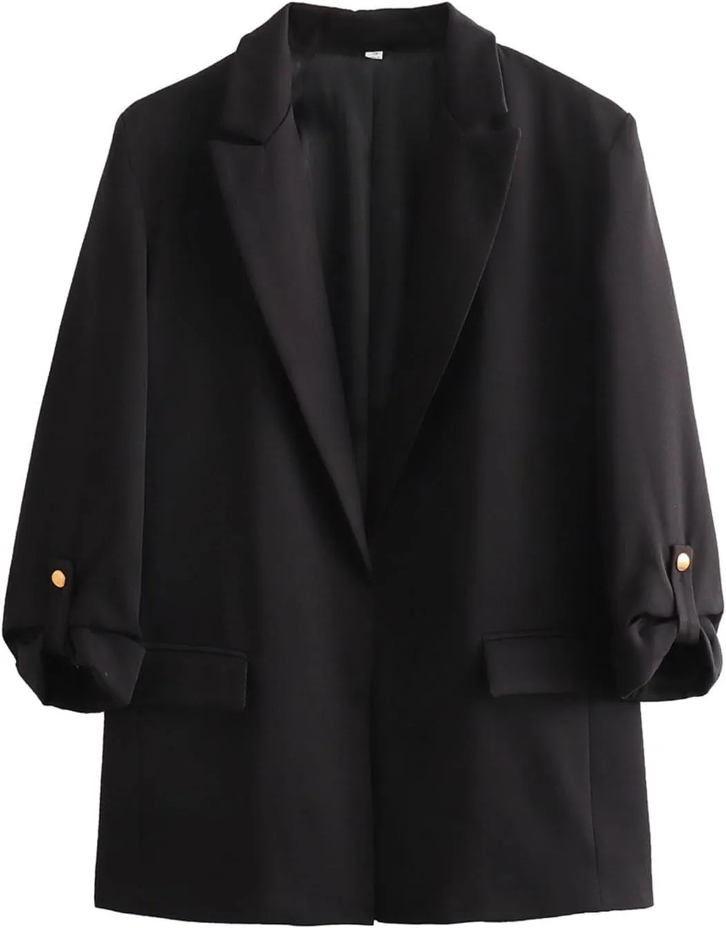 Blazer for Women Business Suit Jacket Casual Blazers Rolled Long Sleeve Work Office Blazers Fall Fashion 2024