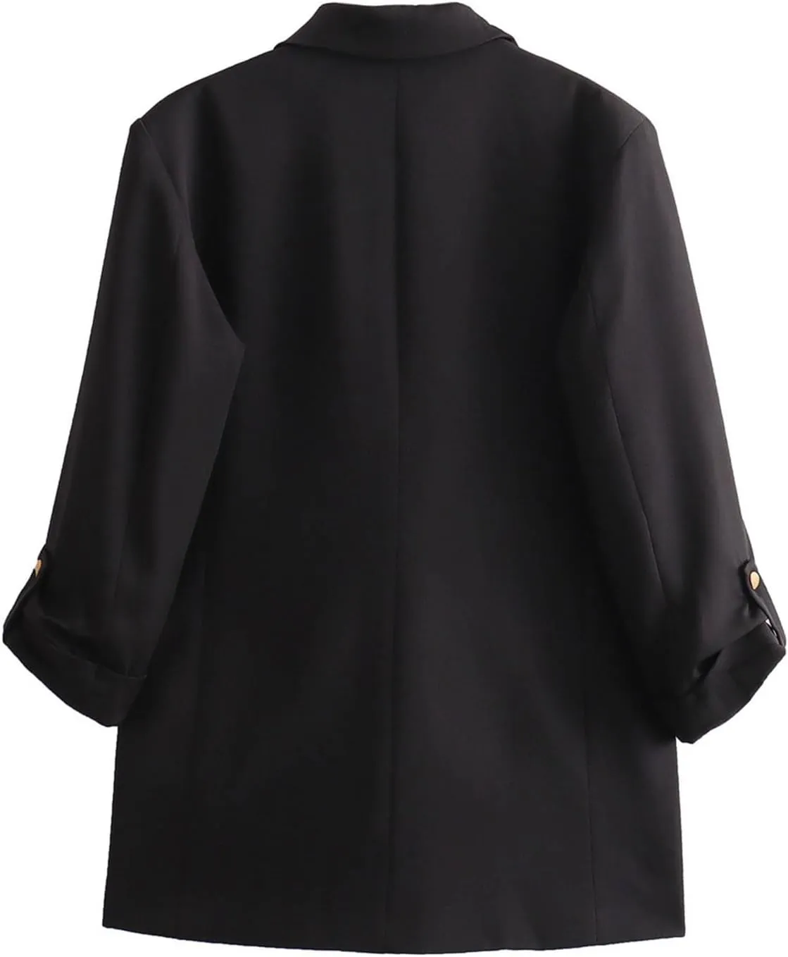 Blazer for Women Business Suit Jacket Casual Blazers Rolled Long Sleeve Work Office Blazers Fall Fashion 2024