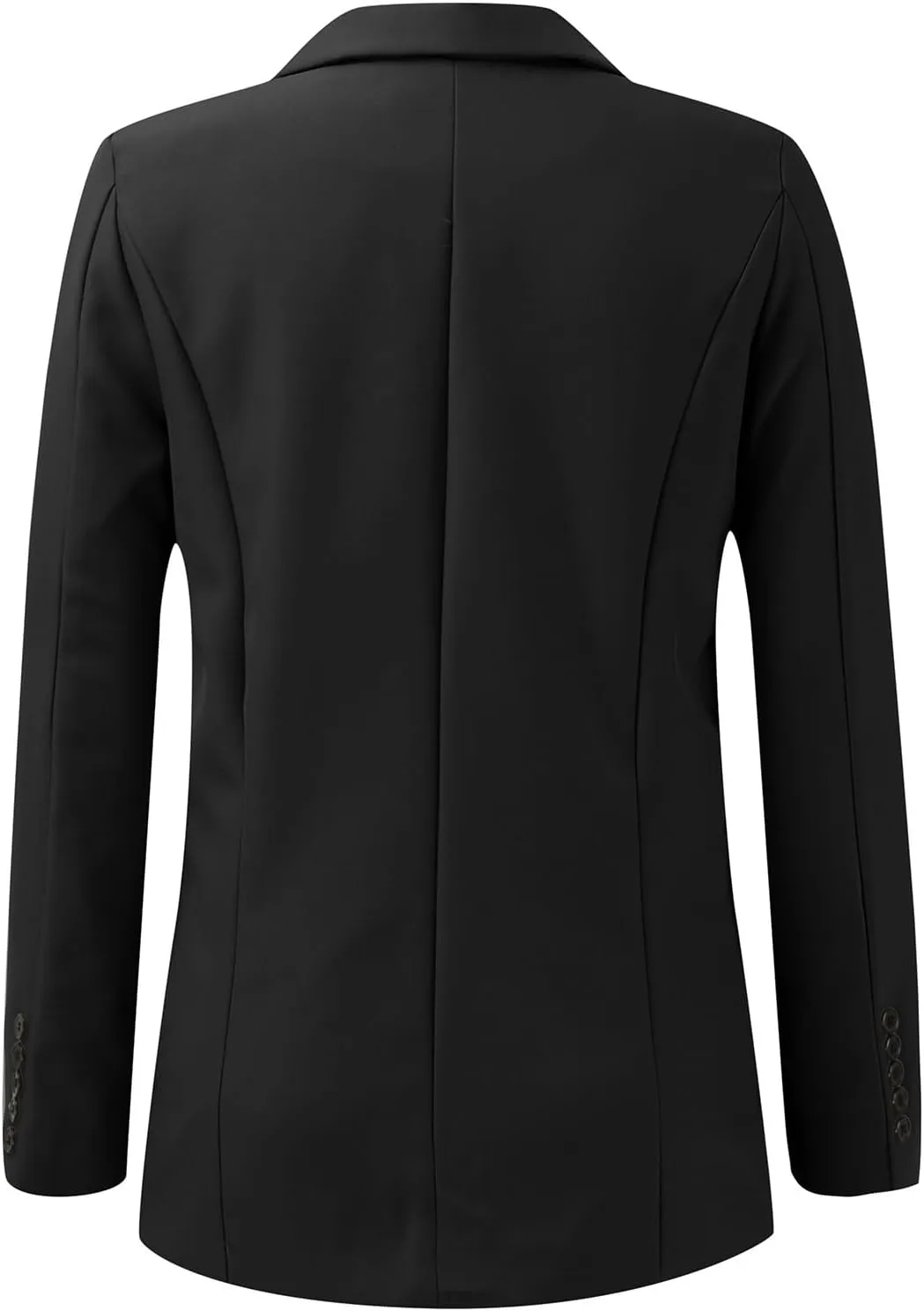 Blazer for Women Button Long Sleeve Pocket Lapel Elegant Trendy Comfortable Solid Color Stylish Suit Jackets