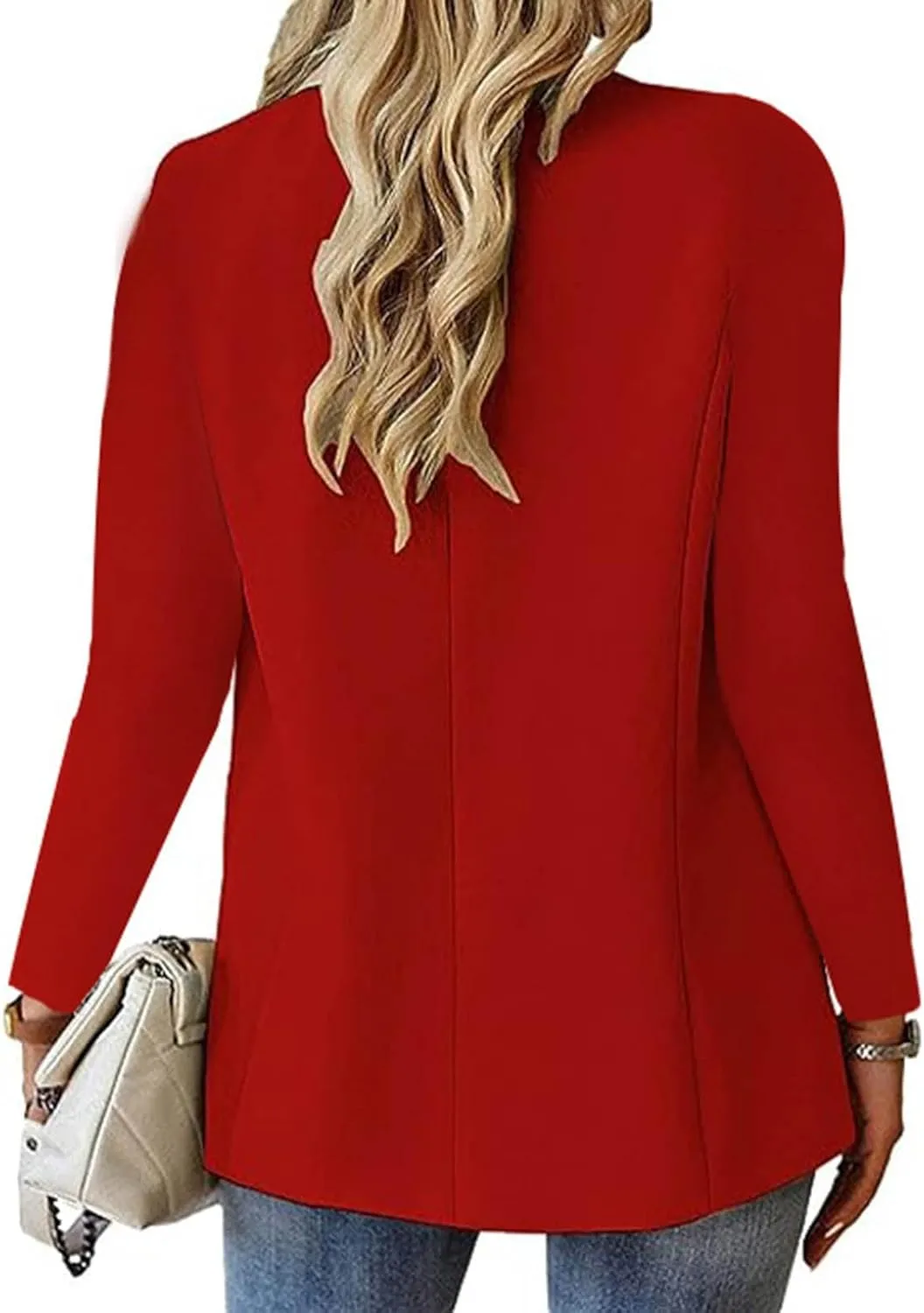 Blazers for Women 2024 Trendy Long Sleeve Open Front Cardigan Business Casual Jackets Work Suit Fall Fashion Blazer