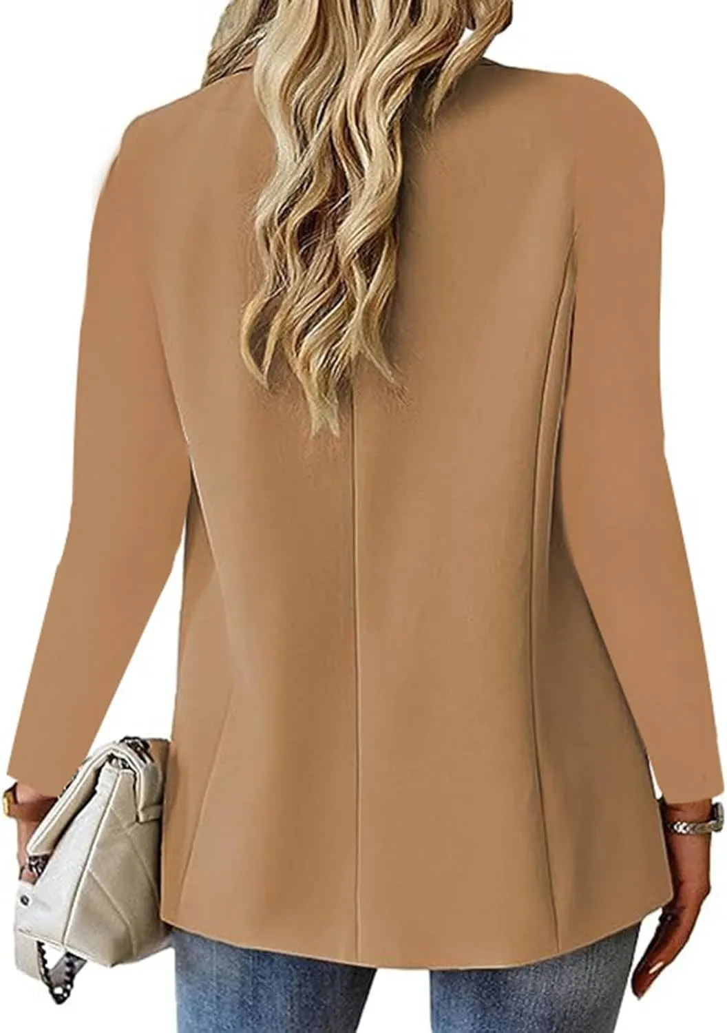 Blazers for Women 2024 Trendy Long Sleeve Open Front Cardigan Business Casual Jackets Work Suit Fall Fashion Blazer