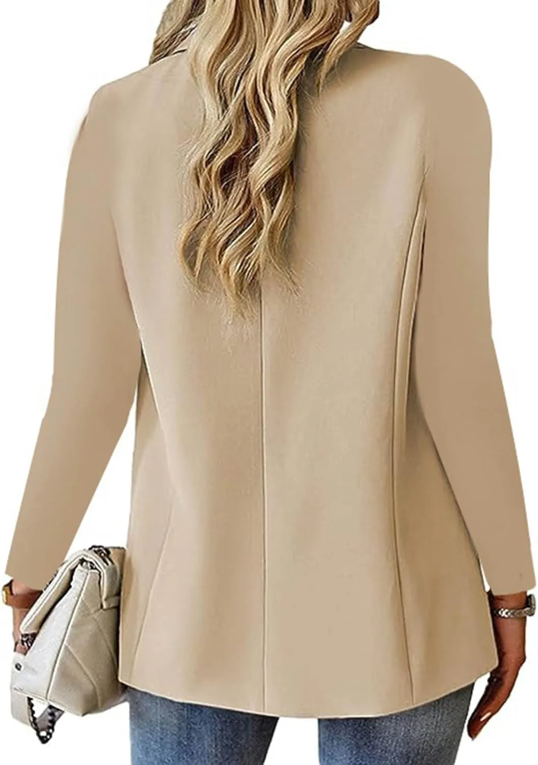 Blazers for Women 2024 Trendy Long Sleeve Open Front Cardigan Business Casual Jackets Work Suit Fall Fashion Blazer