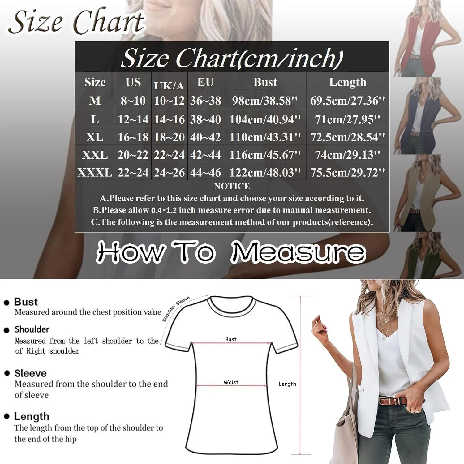 Blazers for Women Business Work Casual Open Front Short Sleeve Blazers Suit Summer Comfy Lightweight Office Vest Tops