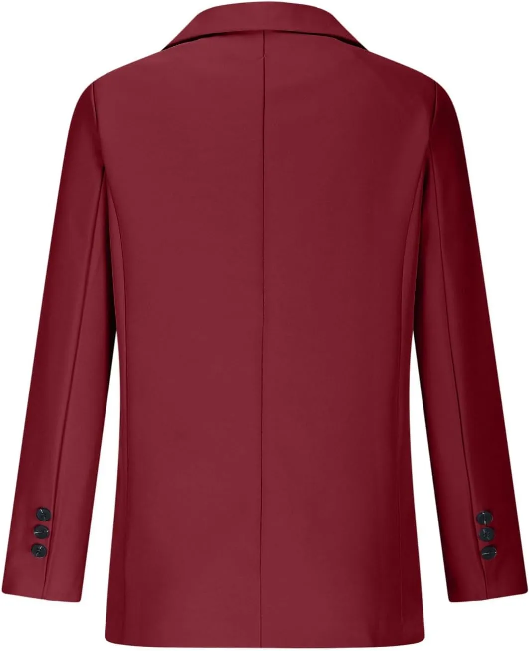 Blazers for Women Dressy Casual Open Front Long Sleeve Work Office Suit Jackets Elegant Button Lapel Business Blazer