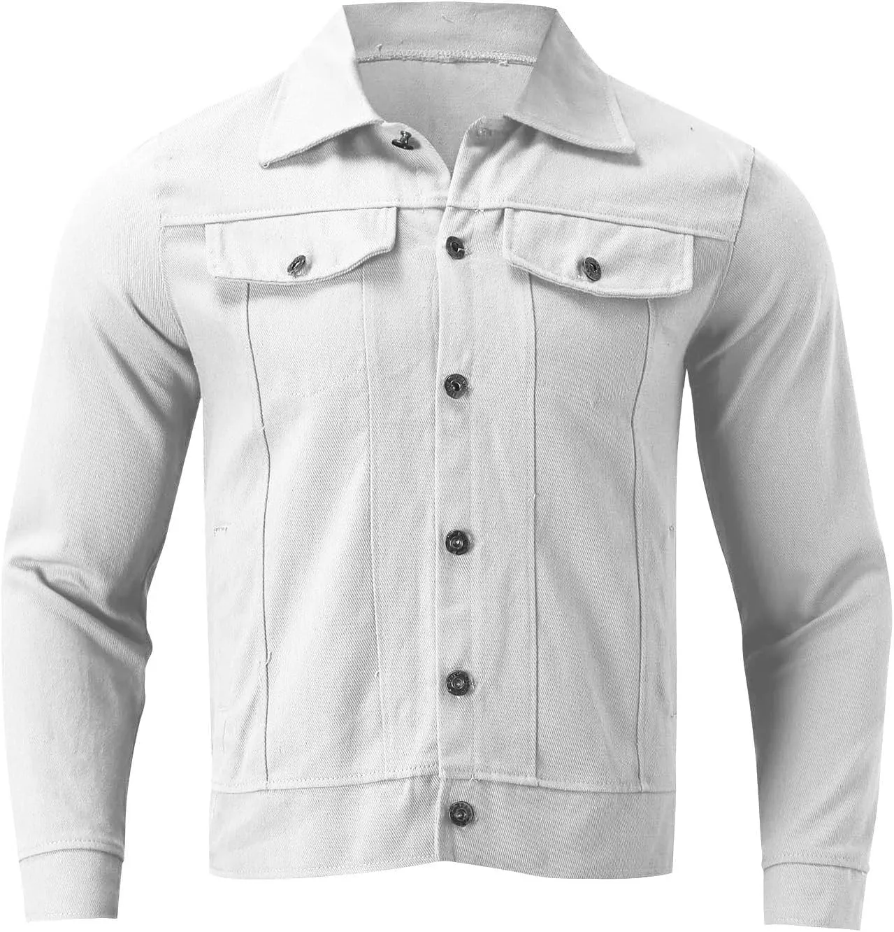 Bomber Jacket Men, Men's Lightweight Bomber Jacket Windbreaker Slim Fit Active Coat Outerwear Button Down Jackets