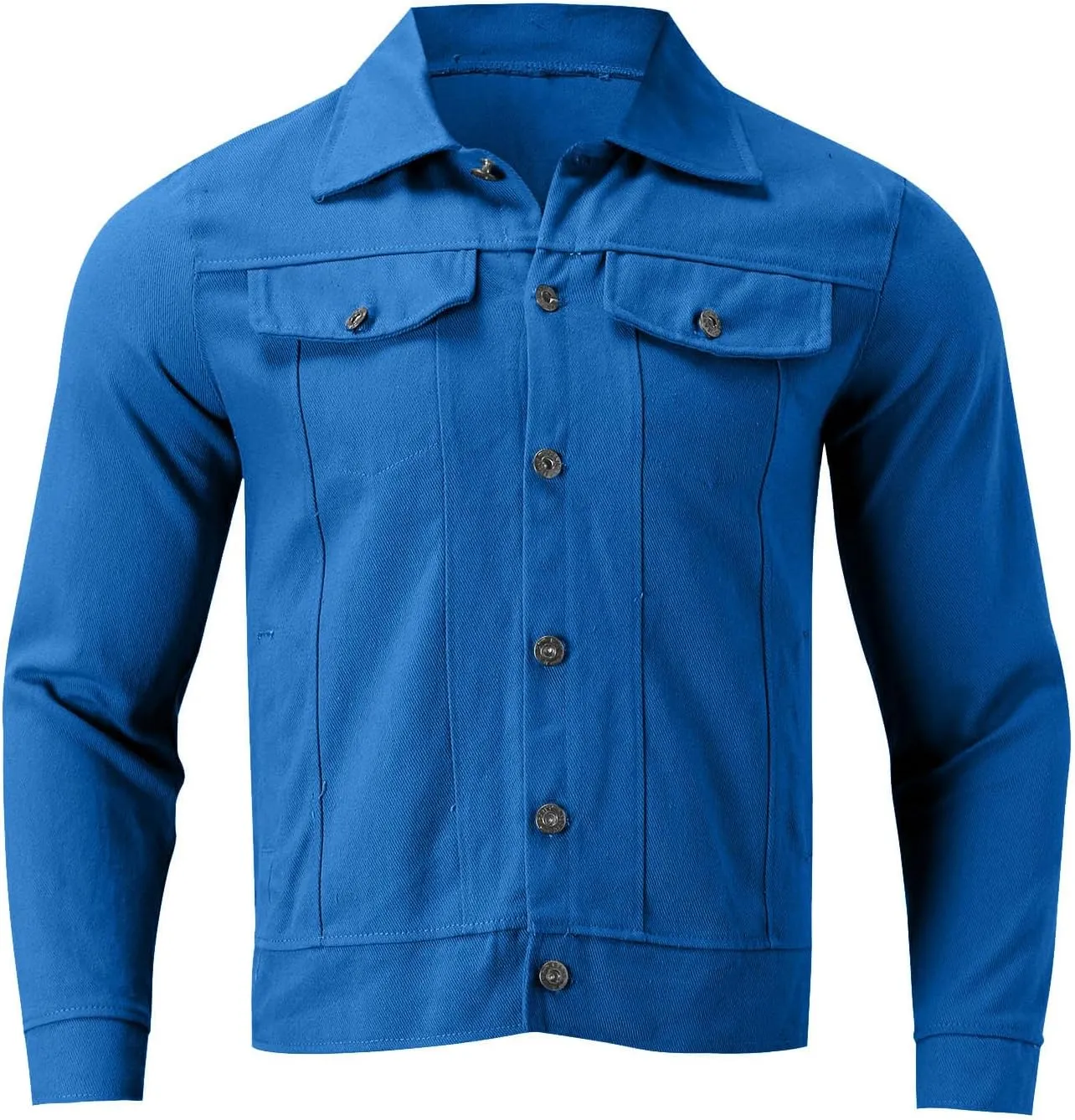Bomber Jacket Men, Men's Lightweight Bomber Jacket Windbreaker Slim Fit Active Coat Outerwear Button Down Jackets