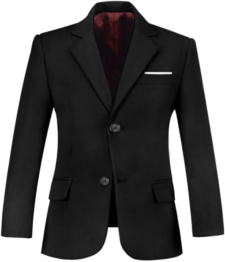 Boys Blazers Slim Fit Suit Jacket Kids Formal Tuxedo Blazer Outfit for Party School