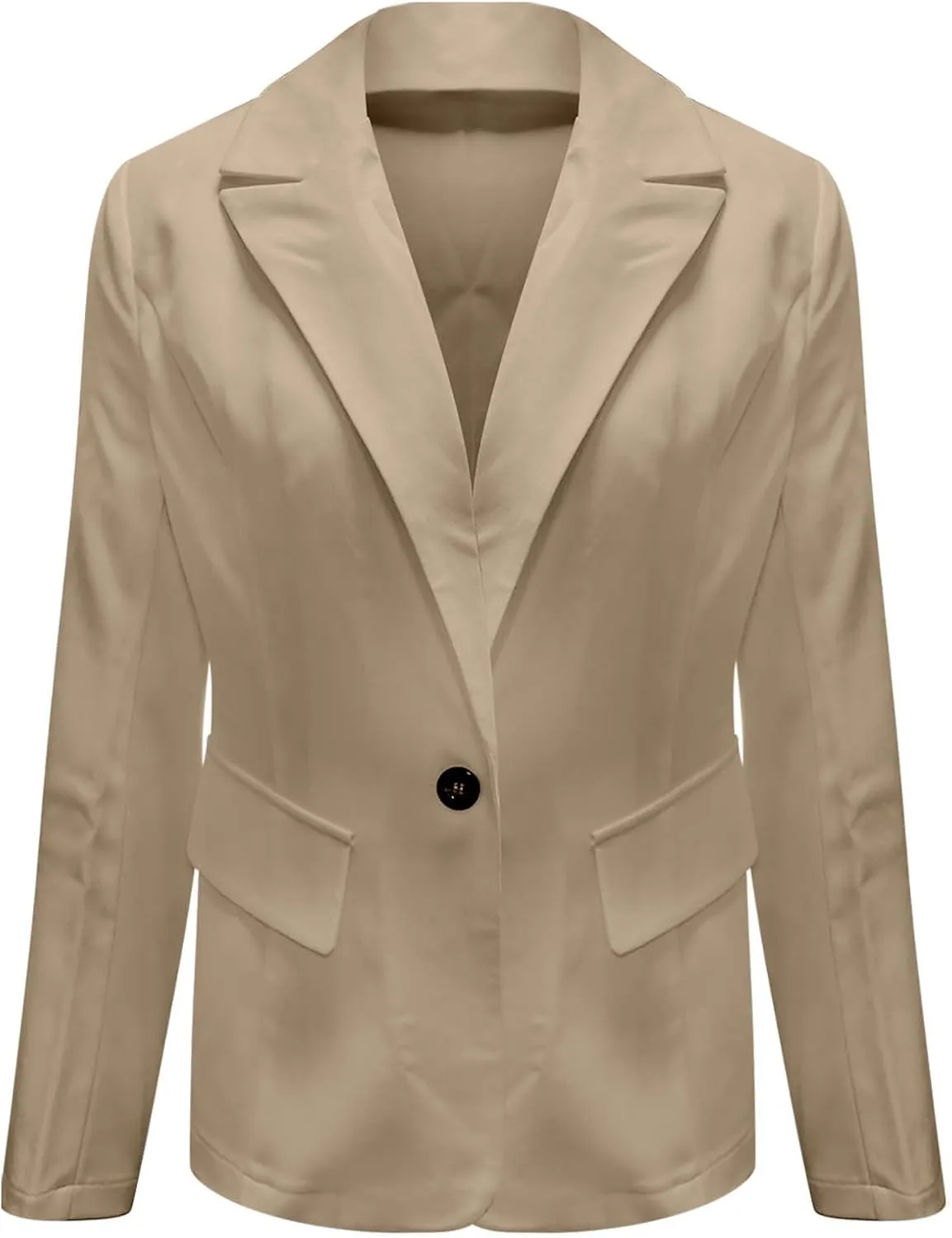 Casual Blazers for Women Open Front Business Work Office Suit Jackets Loose Fit Lightweight Spring Summer Cardigan