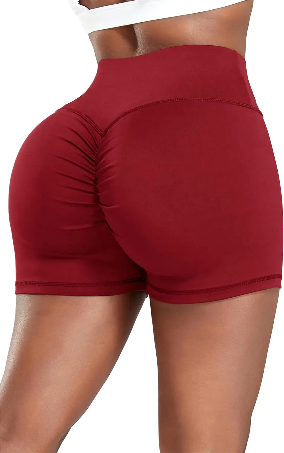 CFR Women Workout Shorts Gym Shorts Fitness Scrunch Butt Lifting High Waist Athletic Shorts Hot Shorts for Summer