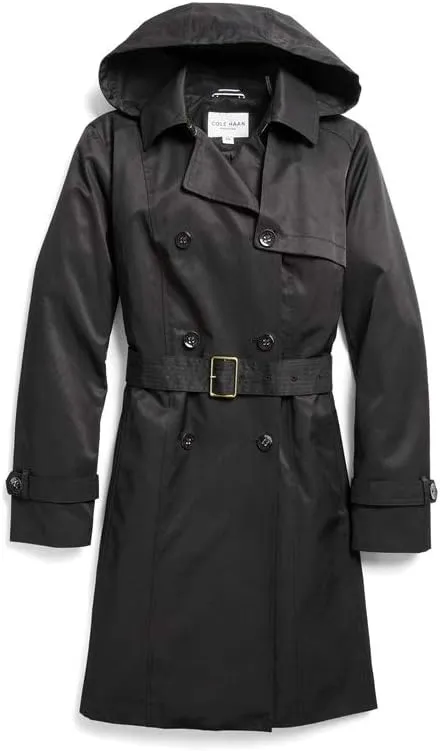 Cole Haan Women's Classic Belted Trench Coat