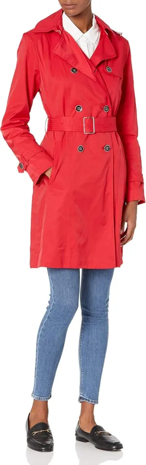 Cole Haan Women's Classic Belted Trench Coat