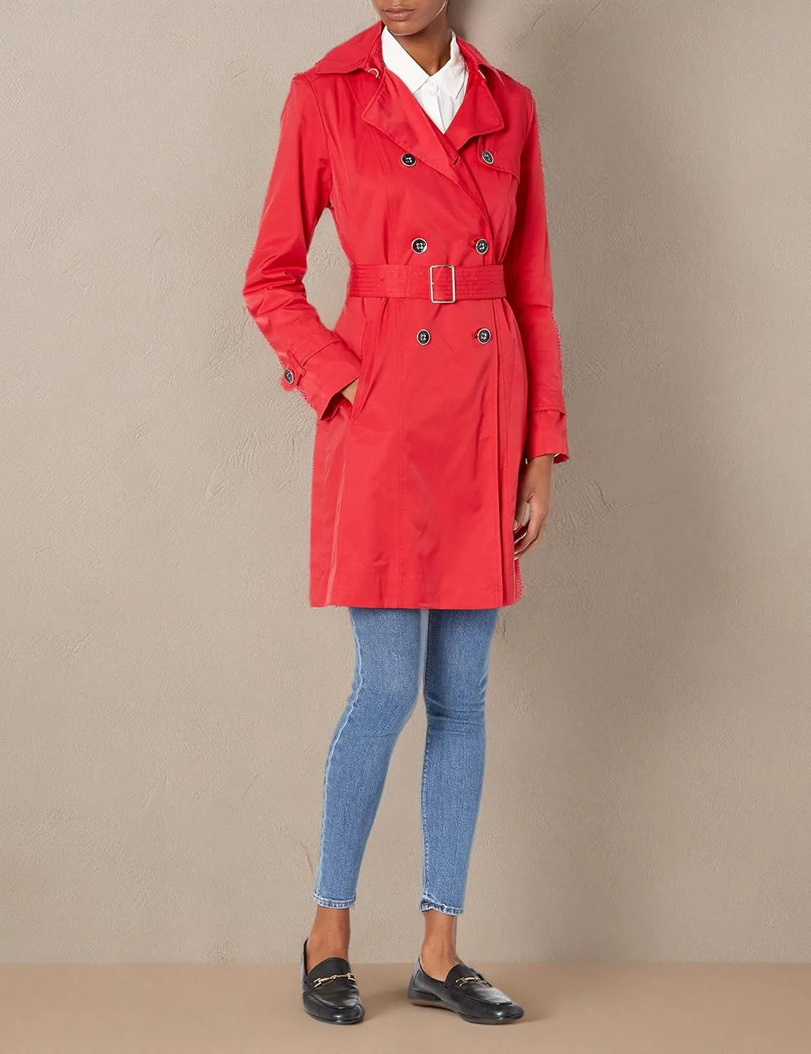 Cole Haan Women's Classic Belted Trench Coat