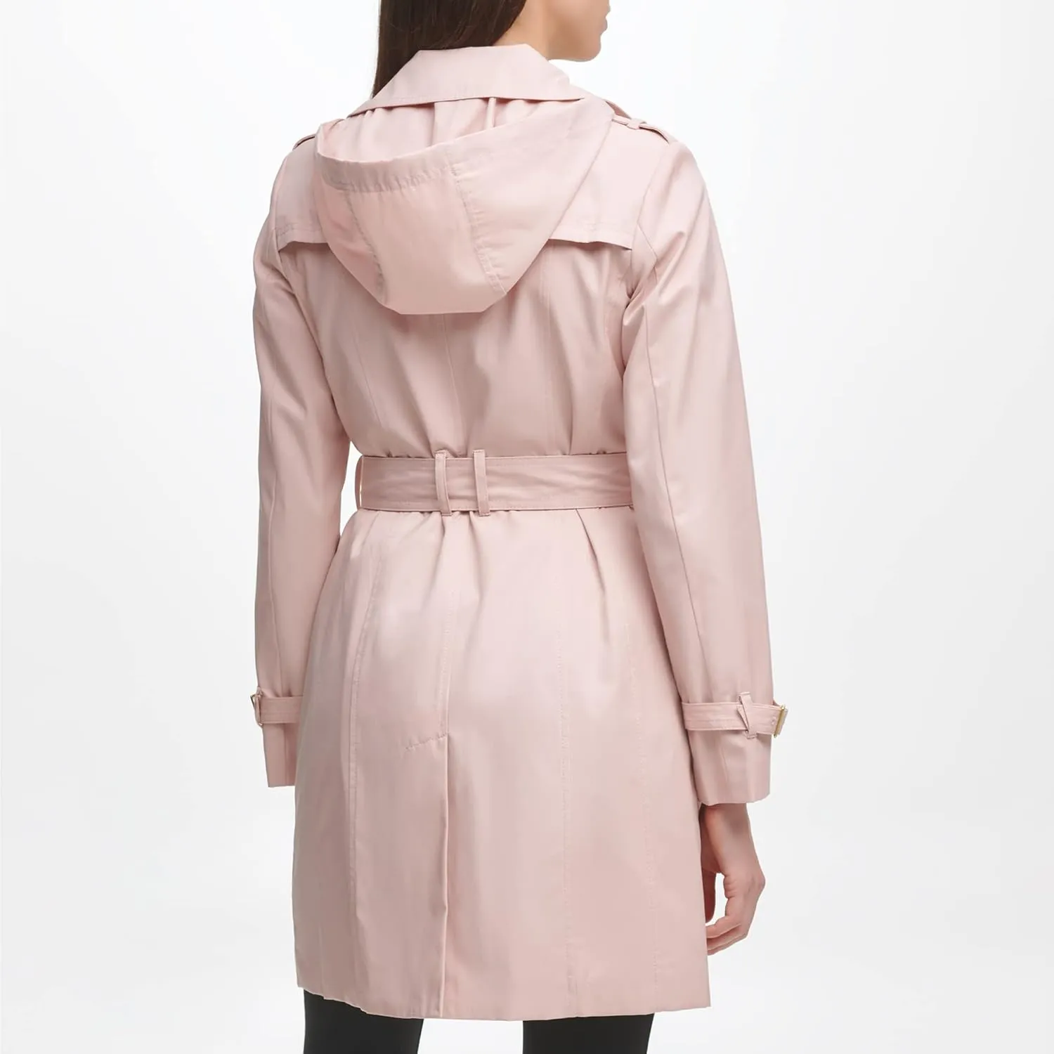 Cole Haan Women's Double Breasted Trench Coat