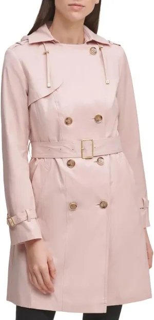 Cole Haan Women's Double Breasted Trench Coat