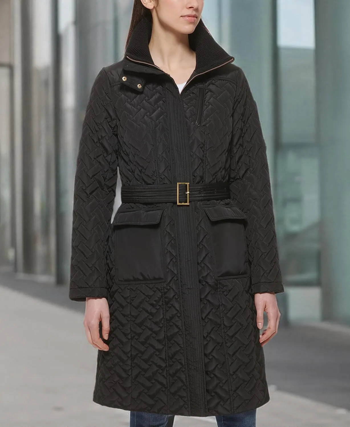Cole Haan Women's Signature Belted Jacket