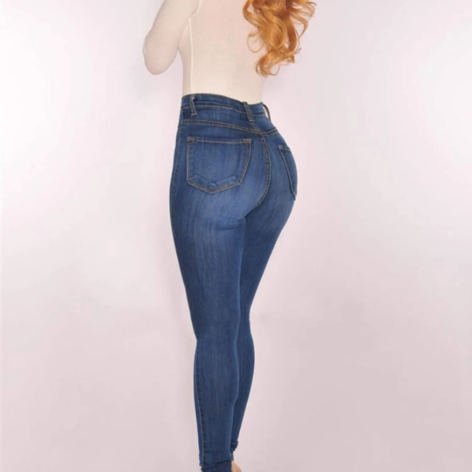 Colored Jeans for Women Womens Jeans Trendy Black Jeans Womens Stretchy Beige Pants High Waisted Skinny Jeans