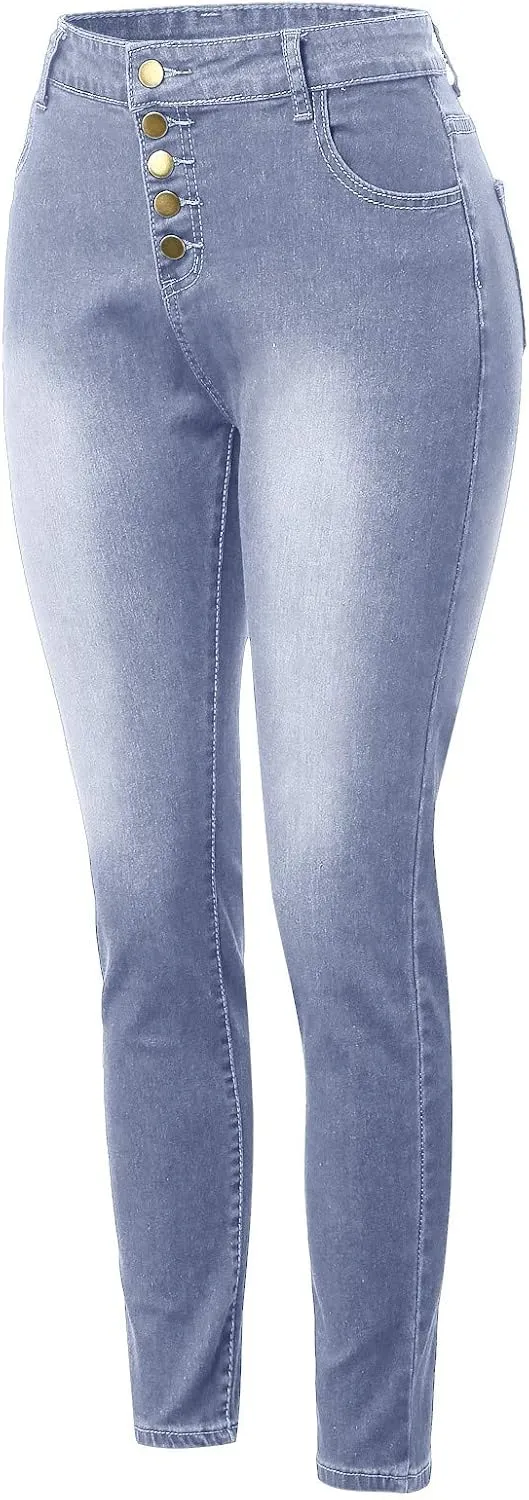 Colored Jeans for Women Womens Jeans Trendy Black Jeans Womens Stretchy Beige Pants High Waisted Skinny Jeans