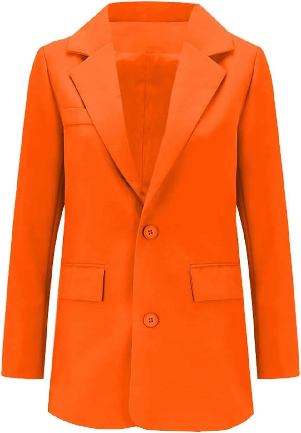 Cropped Suit Jacket Women Tweed Women Blazers Long Sleeve Causal Winter Coat Loose Fit With Pockets Blazers