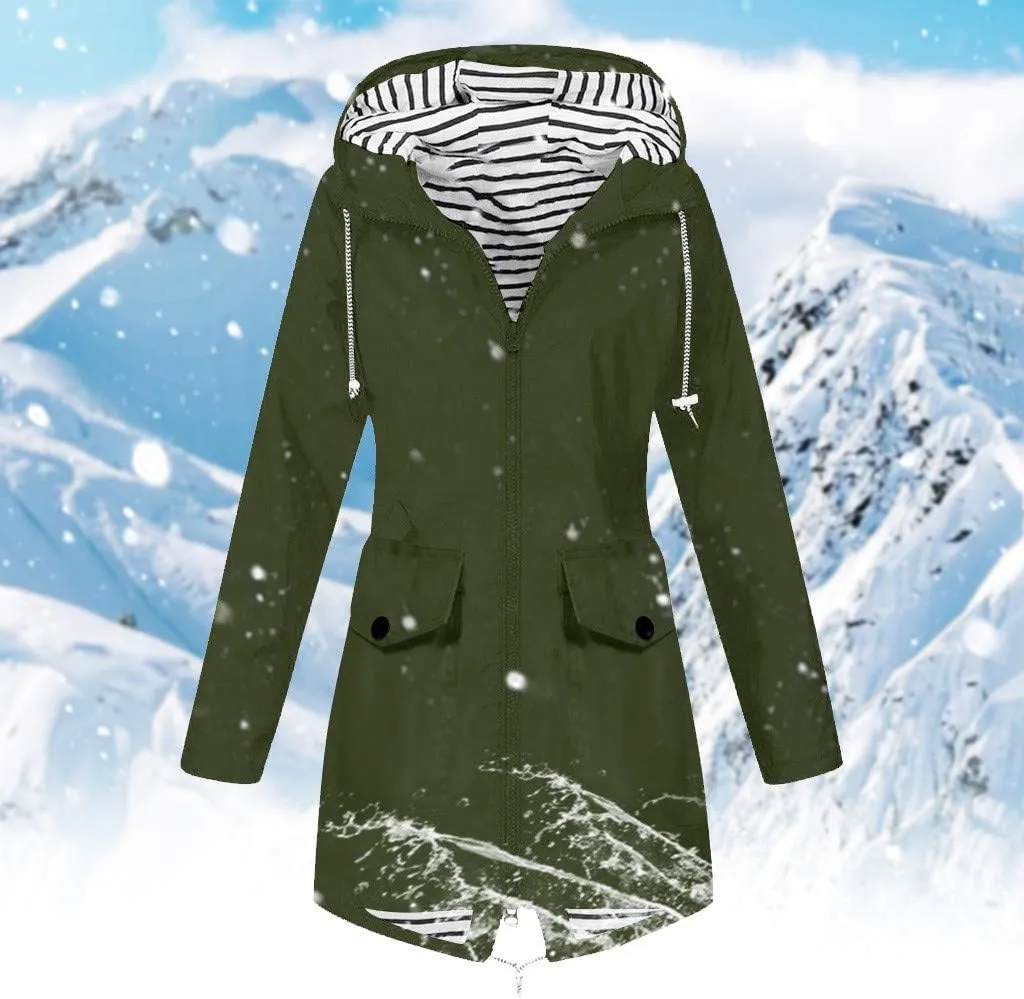 Double-Breasted Classic Lapel Overcoat Women Coat Rain Raincoat Women'S Coat Long Dress Jacket Coat for Women