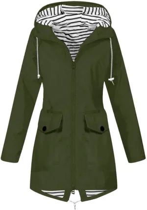 Double-Breasted Classic Lapel Overcoat Women Coat Rain Raincoat Women'S Coat Long Dress Jacket Coat for Women