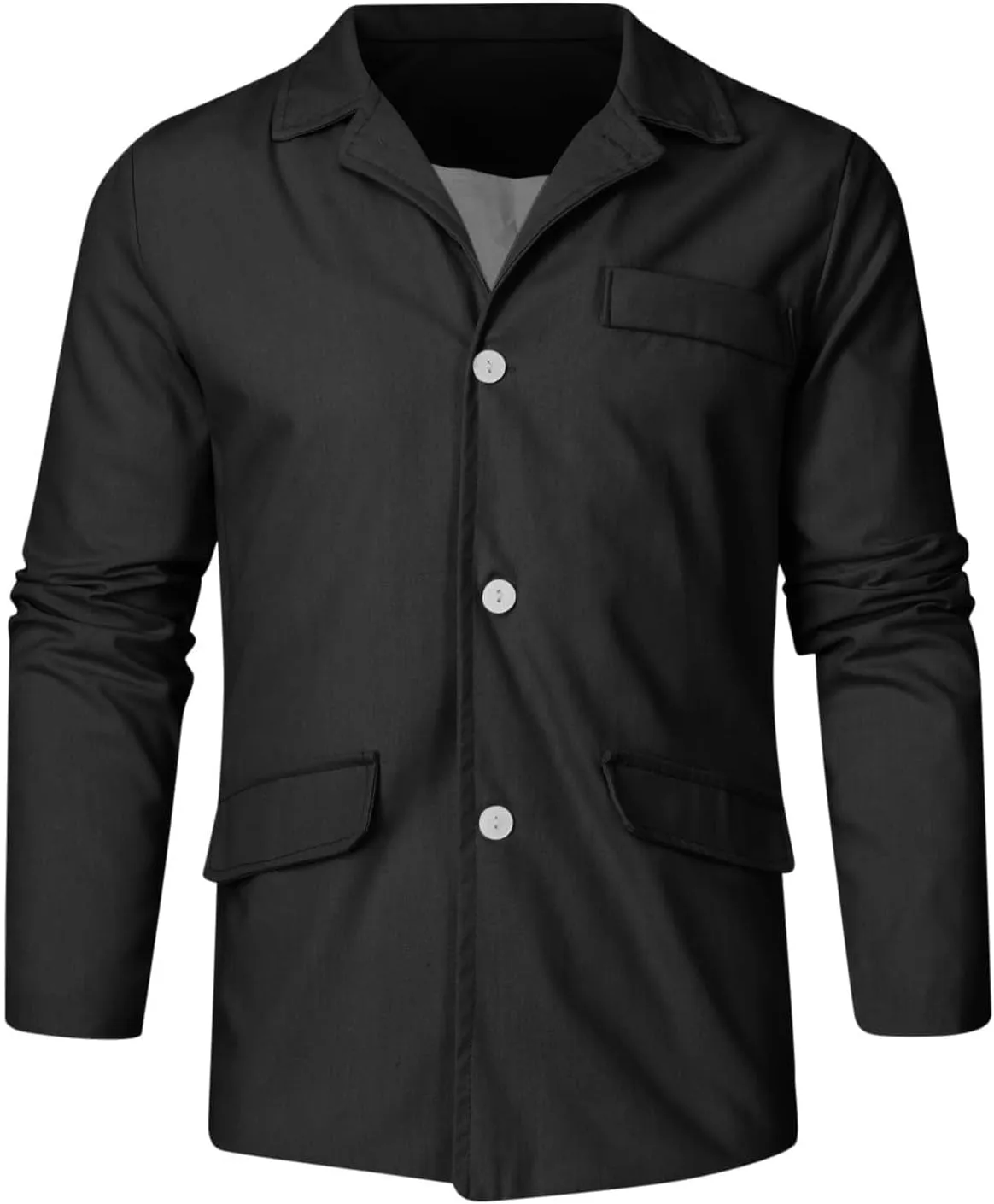evzosrz Mens Casual Suit Blazer Jackets Slim Fit Lightweight Tailored Blazer Linen Cotton Blazer Jackets Fall Sports Coats