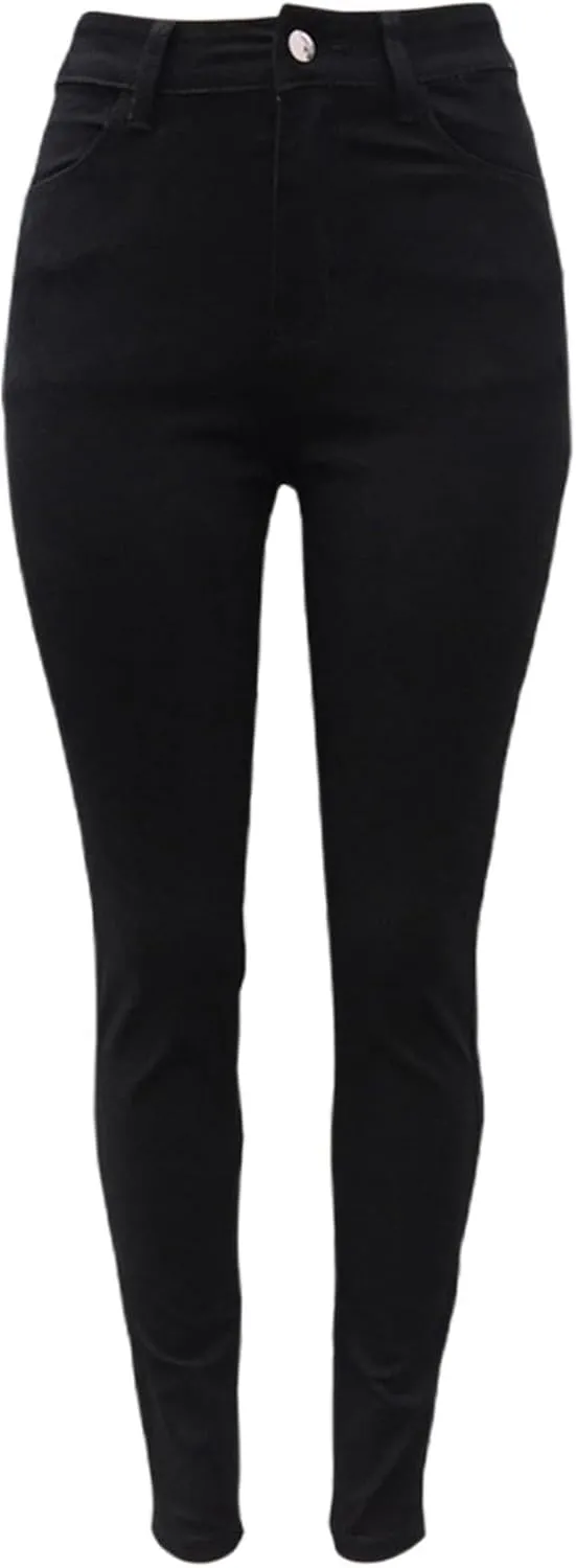 FZVYD Women's High Waist Jeans Slim Fit Casual 2025 Fashion Trousers Denim Pants Hip-Lifting Jeans Skinny Stretchy Leggings