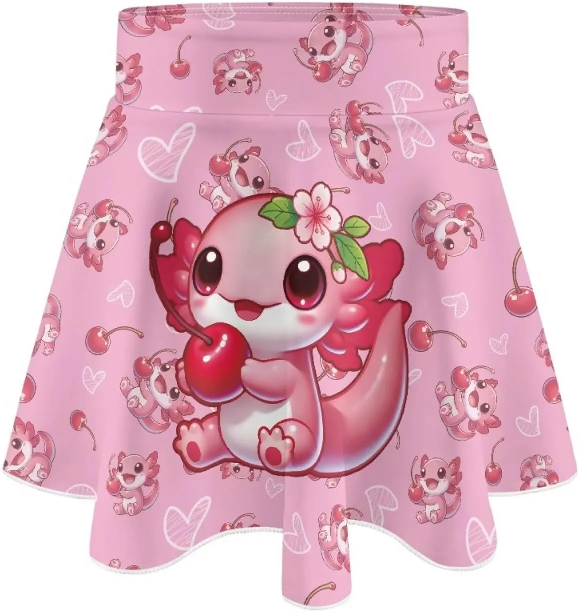 Girl's Pleated Mini Skirt Golf Tennis Skirt with Shorts Stretchy Athletic Dance Sports Skorts A Line Swing Skirt