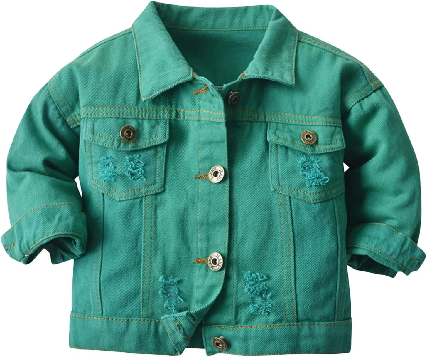 Girls' Toddler Trucker Jacket Girls Denim Jacket Kids Girls Boys Denim Jackets Baby Jacket, Boys Jackets