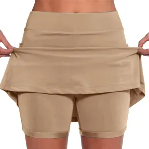Golf Skirts for Women 18 inch Length Workout Shorts Women Longer Inseam Plus Size Shorts for Women 3X