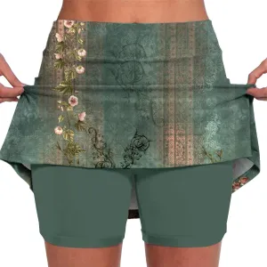 Golf Skirts for Women 18 inch Short Shorts for Women high Waisted Long Tennis Skirt Long Inseam