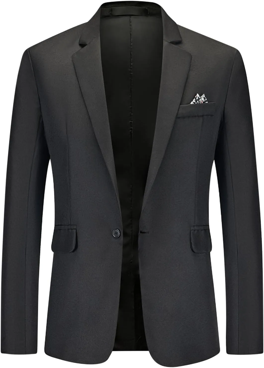 Jackets for Men,Men Casual Blazer Jackets Slim Fit Suits Jacket One Button Business Sports Coat Solid Long Sleeve Shirts