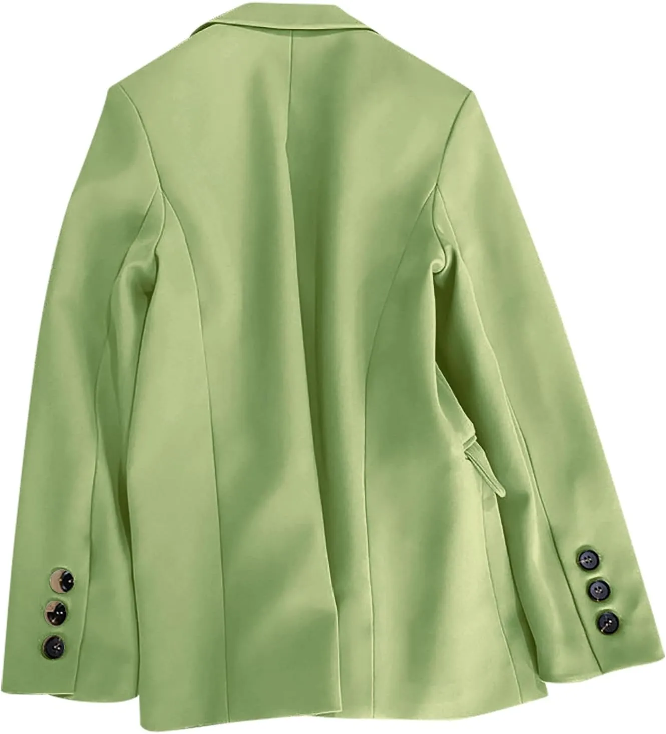 Jackets for Women Trendy Plus Size Lightweinght Blazer Lapel Open Front Cardigan Work Office Suits Coats 2024