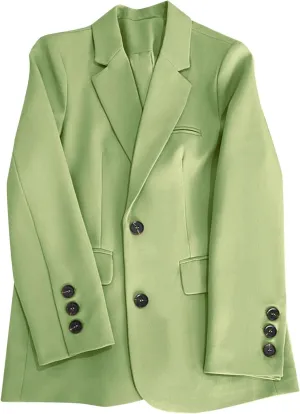 Jackets for Women Trendy Plus Size Lightweinght Blazer Lapel Open Front Cardigan Work Office Suits Coats 2024