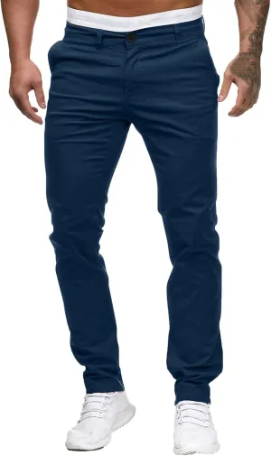 Jeans for Men Slim Fit Skinny Stretch Comfy Jeans Denim Pants Casual Straight Leg Full Length Trousers with Pocket