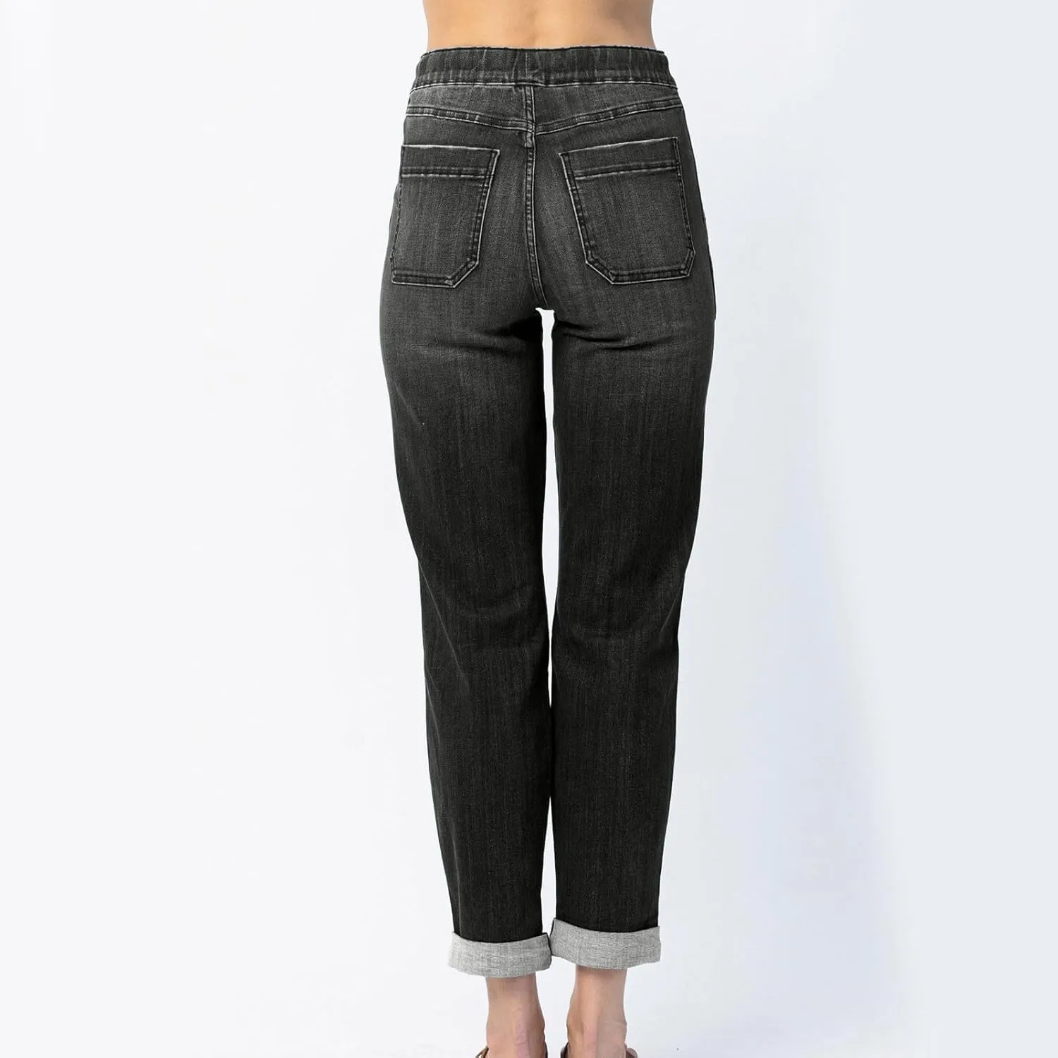 Jeans for Women, Jeans Sweatpant Wide Leg High Waisted Petite That Look
