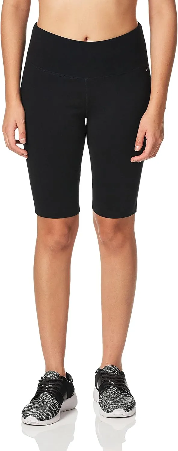 Jockey Women's Active High Waist 10'' Bike Shorts