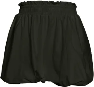JOFOW Casual Puff Bubble Mini Skirts Going Out Skirts for Women Mini Skirt with Shorts Ruffle Shorts